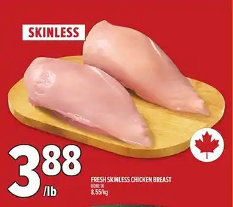 Metro FRESH SKINLESS CHICKEN BREAST BONE IN offer