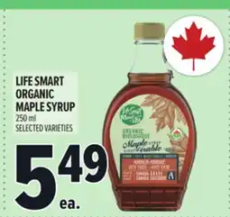 Metro LIFE SMART ORGANIC MAPLE SYRUP offer