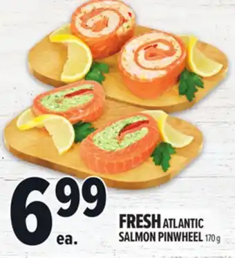 Metro FRESH ATLANTIC SALMON PINWHEEL offer