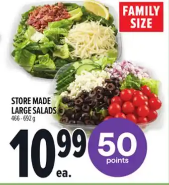 Metro STORE MADE LARGE SALADS offer