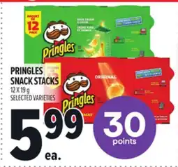 Metro PRINGLES SNACK STACKS offer