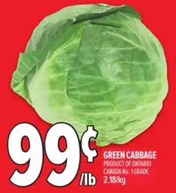 Metro GREEN CABBAGE offer