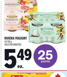 Metro RIVIERA YOGOURT offer