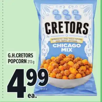 Metro G.H.CRETORS POPCORN offer