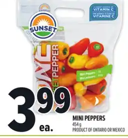 Metro MINI PEPPERS offer