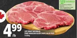 Metro LIFE SMART NATURALIA PORK SHOULDER BLADE CHOPS VALUE PACK offer