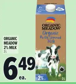 Metro ORGANIC MEADOW 2% MILK offer