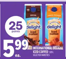 Metro INTERNATIONAL DELIGHT ICED COFFEE offer