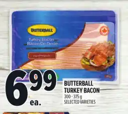 Metro BUTTERBALL TURKEY BACON offer