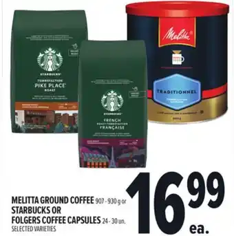 Metro MELITTA GROUND COFFEE offer