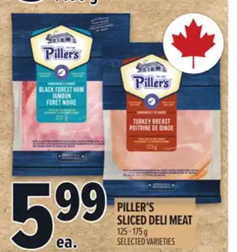 Metro PILLER'S SLICED DELI MEAT offer