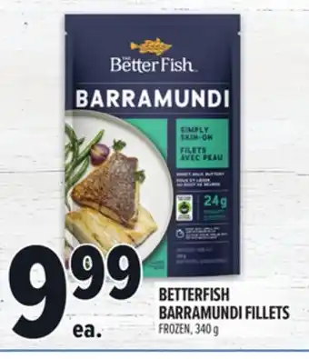 Metro BETTERFISH BARRAMUNDI FILLETS offer