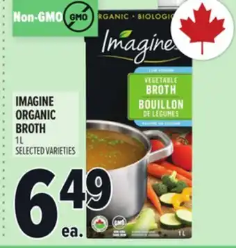 Metro IMAGINE ORGANIC BROTH offer