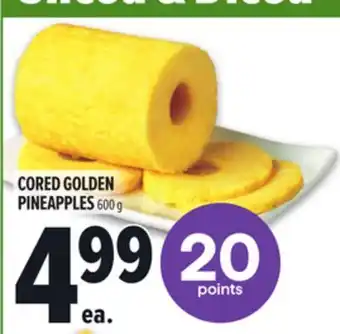 Metro CORED GOLDEN PINEAPPLES offer