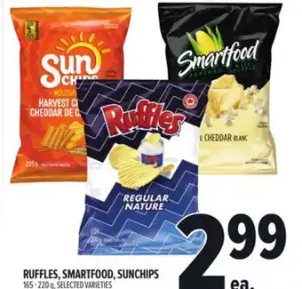 Metro RUFFLES, SMARTFOOD, SUNCHIPS offer