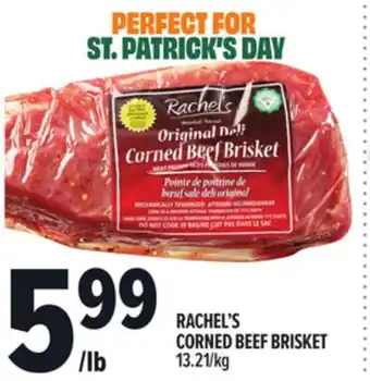 Metro RACHEL'S CORNED BEEF BRISKET offer