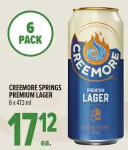 Metro CREEMORE SPRINGS PREMIUM LAGER offer