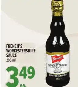 Metro FRENCH'S WORCESTERSHIRE SAUCE offer