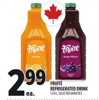 Metro FRUITÉ REFRIGERATED DRINK offer