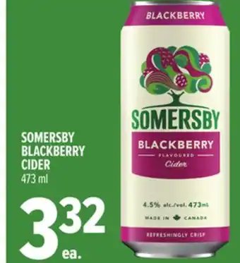 Metro SOMERSBY BLACKBERRY CIDER offer