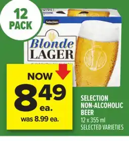 Metro SELECTION NON-ALCOHOLIC BEER offer