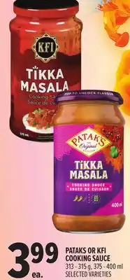 Metro PATAKS OR KFI COOKING SAUCE offer