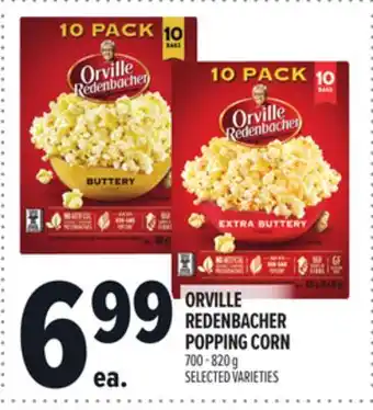 Metro ORVILLE REDENBACHER POPPING CORN offer