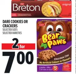 Metro DARE COOKIES OR CRACKERS offer