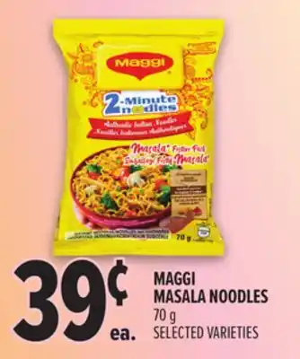 Metro MAGGI MASALA NOODLES offer