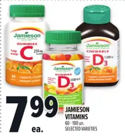 Metro JAMIESON VITAMINS offer