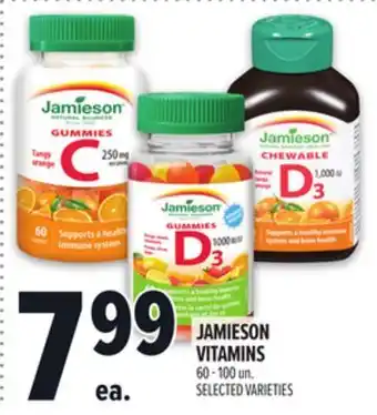 Metro JAMIESON VITAMINS offer