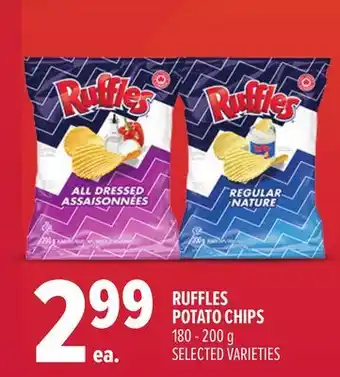 Metro RUFFLES POTATO CHIPS offer