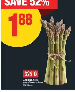 No Frills ASPARAGUS, 325 G offer