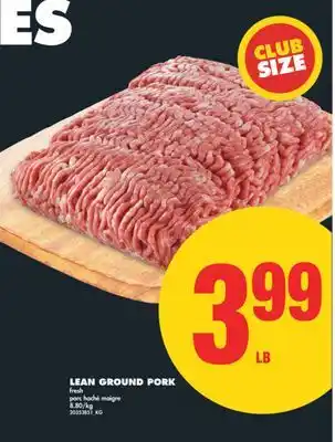 No Frills LEAN GROUND PORK offer