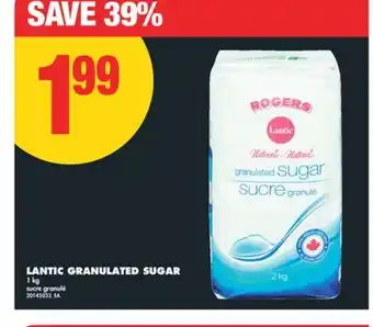 No Frills LANTIC GRANULATED SUGAR, 1 kg offer