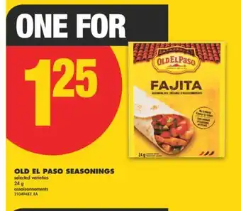 No Frills OLD EL PASO SEASONINGS, 24 g offer