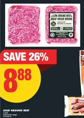 No Frills LEAN GROUND BEEF, 2 pack offer