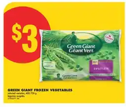 No Frills GREEN GIANT FROZEN VEGETABLES, 400-750 g offer