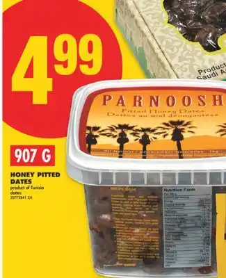 No Frills HONEY PITTED DATES, 907 G offer