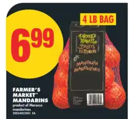 No Frills FARMER'S MARKET MANDARINS, 4 LB BAG offer