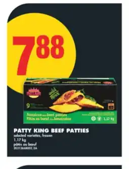 No Frills PATTY KING BEEF PATTIES, 1.17 kg offer