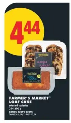 No Frills FARMER'S MARKET LOAF CAKE, 344-390 g offer