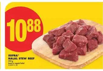 No Frills SUFRA HALAL STEW BEEF, 454 g offer