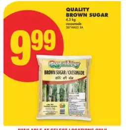 No Frills QUALITY BROWN SUGAR 4.5 kg offer