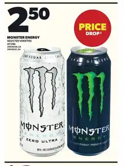 Loblaws MONSTER ENERGY 473ML offer