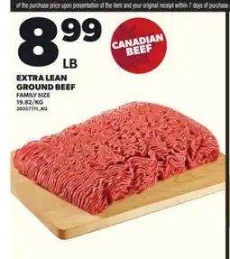 Loblaws EXTRA LEAN GROUND BEEF offer