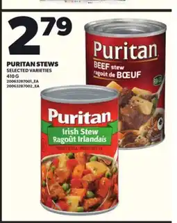 Loblaws PURITAN STEWS, 410G offer