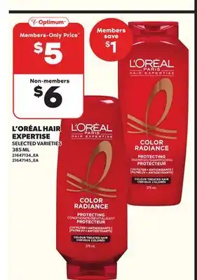 Loblaws L'ORÉAL HAIR EXPERTISE, 385ML offer