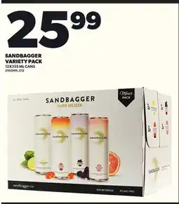 Loblaws SANDBAGGER VARIETY PACK, 12X355ML CANS offer