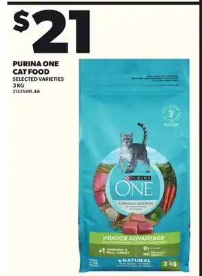 Loblaws PURINA ONE CAT FOOD 3KG offer